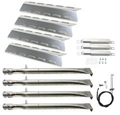 Grill Replacement Parts for Kenmore, Grill Burner, Heat Plate, Ignitor Crossover