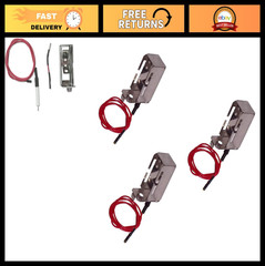3-Pack Stainless Steel Electrode Replacement for DCS Grills 27DBQ 36DBQ Series