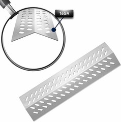 Grill Heat Plates Flame Tamer Parts for Bull Angus Brahma Outlaw Steer Premium