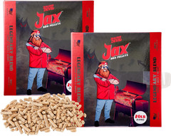 Jax Legendary Blend BBQ Pellets 2 Pack – Made from Cherry, Maple, and Hickory Ha