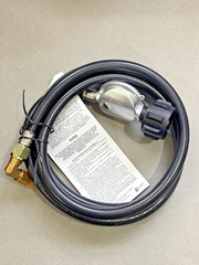 BurnTouch LP Gas Regulator Hose Assembly Model 601-B2 outdoor use 2ft – NEW!