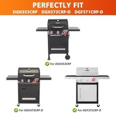 Grill Parts for Dyna glo DGH353CRP, DGF350CSP, DGH373CRP-D, DGF371CRP-D, Stainle