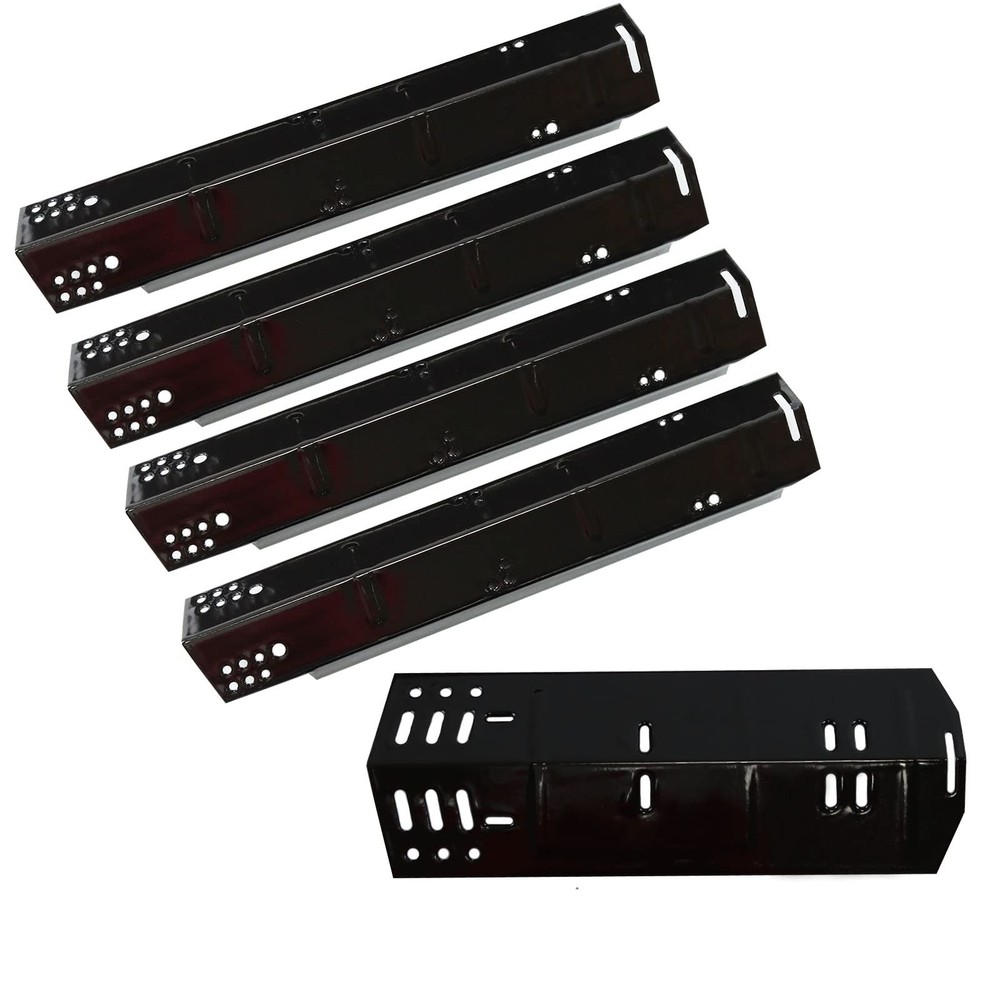 Porcelain Steel Grill Heat Plate Replacement for 4�5 Burner Grills 5 Pack