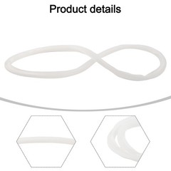 Efficient Sealing Clear Silicone Gasket for Safe Cooking in Pressure Cooker