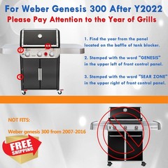 Grillflame Genesis II E-310 Flavorizer Bars Heat Deflector Replacement Parts …