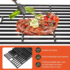 Grill Grates for Brinkman 810-8500-S 810-8501-S 810-8502-S Cast Iron