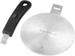 Induction Adapter Plate Detachable, 5.5 Inch Stainless Steel Heat Diffuser Plate