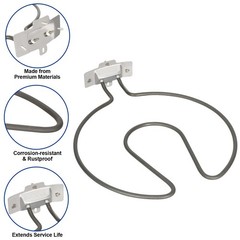 Outspark Heating Element for Charbroil Patio Bistro TRU-Infrared SILVER