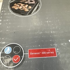 Weber Genesis 300 Grill Cooking Grate: 7524-AMP