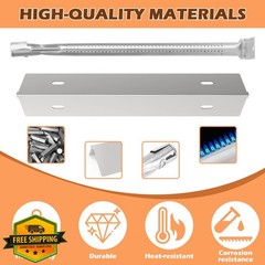 MOASKER Napoleon Rogue 500 Grill Heat Plates Burners 11 Pcs Kit