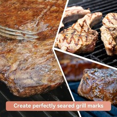 17inch Grill Grates for Nexgrill 6 Burner 720-0896 720-0898 720-0898A 3Pack