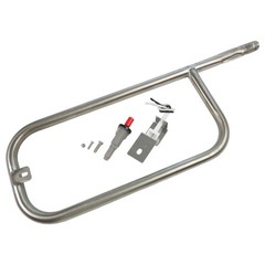 304 Stainless Steel Grill Tube Applicable Gas For LPG Maximum Voltage 18 KV