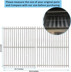 Grill Grates for Weber Spirit E320 E310 & GS4 Spirit II 300 Series Gas Grills