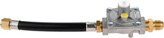 Natural Gas Conversion Kit Regulator with Hose, 1/2″ Natural Gas and Liquefied I