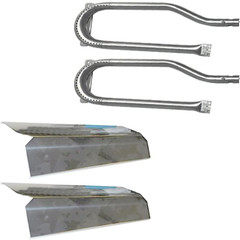 Stainless Steel Burners and Heat Plates for Kitchen Aid and Nexgrill BBQ Grills