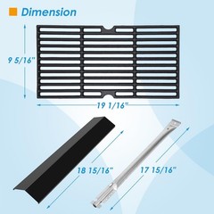 BBQration Grill Parts Oklahoma Joe’s Longhorn Combo 3 Burner 15202029