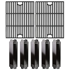 With 5 Porcelain steel heat plates, 5 plates