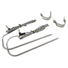 Easy to Use For Traeger Grills Wood Pellet Oven Meat Probe PT1000 2 Pack