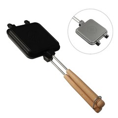 High Quality Cast Iron Waffle Hot Sandwich Maker Pan For Kitchen Breakfast