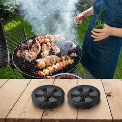 Reliable and Practical Replacement Wheels for Multi Functional BBQ Grills 2 Pcs