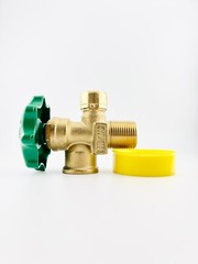 100lb Propane Vapor Tank Service Valve Coupler Bbq Pol 100 Lb Grill Heater Lpg 0