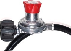 Adjustable Propane Regulator for Grill and Fryers – 5ft Hose/-
