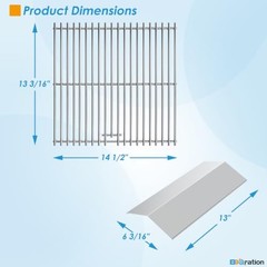 Grill Parts for Nexgrill 820-0033 820-0033M, Expert Grill 13 3/16″(820-0033M)