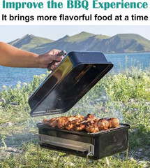 Stainless Steel Flavorizer Bar for Weber 1141001 Go-Anywhere Gas Grill