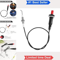 Piezo Igniter Propane Push Button BBQ Grill Igniter Kit for Gas Fireplace Oven