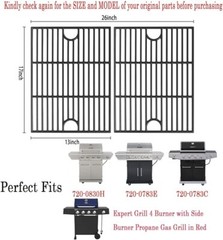 17″ Grill Grates Fit Nexgrill Charbroil 4B 463241113/463449914 Kenmore 720-0670A
