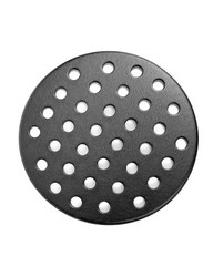 BBQ Future 9″ Cast Iron Fire Grate for Big Green Egg & Kamado Grill – black