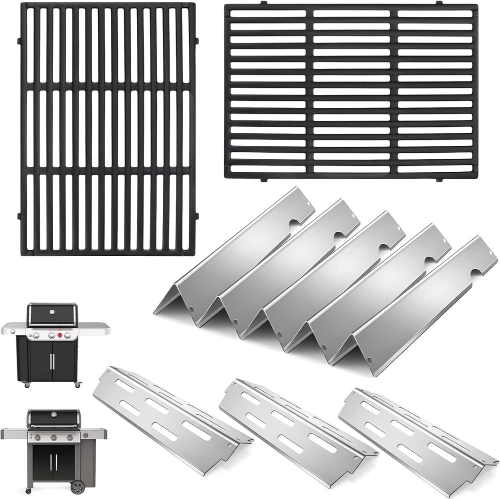 Genesis II Grill Parts Grates Flavorizer Bars Heat Deflector for E-310 E-315