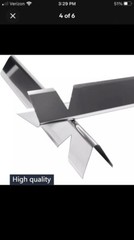 Grill Flavorizer Bars 10-Pack Stainless Steel For Weber Genesis II LX 610 640