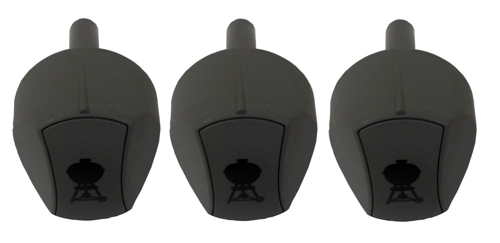 (3 pack) Genuine Weber Control Knobs 81168 Genesis Series 2007-2011