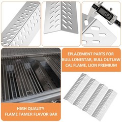 Bull Grill Replacement Parts for Bull 16517 BBQ Angus, Brahma, Lonstar Select…
