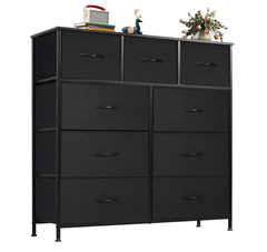 Comoda De Madera Cajoneras para Ropa Ropero Con 9 Cajones Muebles Cuarto Grande