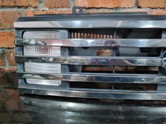 JDM Nissan Cube Z11 AUTECH Chrome Front Grill Grille Mask With Lamps Lights