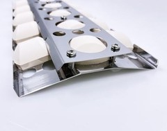 Parts DP112 (-pack) 16.5 x 6.5 inch Stainless Steel Heat Plate/Heat Shield 4
