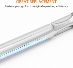 DELSbbq Tube Burner Replacement for Blackstone 36 inch Grill- B036 4-Pack Sta…