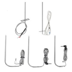 Easy to Use For Traeger Grills Wood Pellet Oven Meat Probe PT1000 2 Pack