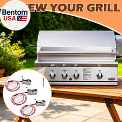 Grill Igniter Replacement Kit with Collector Box for DCS Gas Grills Models, Stai