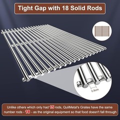 19.5″ 9MM Grill Grates for Weber Genesis 300 S, Grill Parts for Weber, Pit Boss