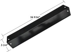 16 9/16 inch Porcelain Steel Heat Plates Replacement for Chargriller 5030 Dua…