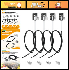 Igniter Kit Replacement – 4-Pack Electrode Ignition Wire & Mounting Hardware, Co