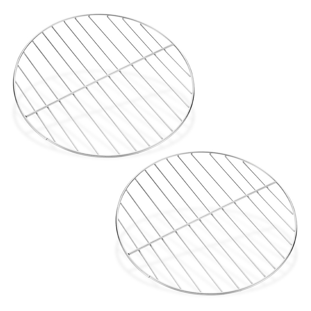 2 Pack Grill Grate Replacement, Steel Grill Grates for BBQ Parts [12.6 Inch]