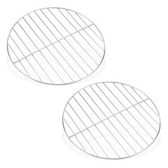 2 Pack Grill Grate Replacement, Steel Grill Grates for BBQ Parts [12.6 Inch]