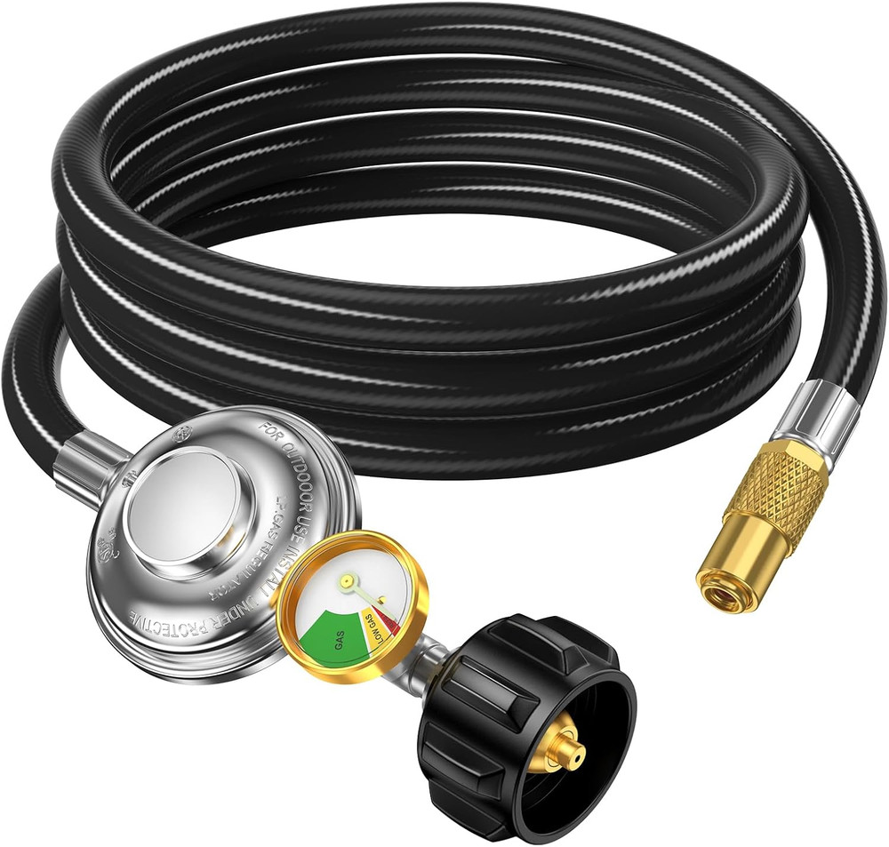 Propane Hose Adapter Regulator for Blackstone 17” 22” Griddles Pit Boss