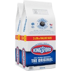 Kingsford Original Charcoal Briquets – 20 Pound bag, 2 count