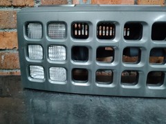 JDM Nissan Cube Z11 Front Grill Grille Mask With Lamps Lights GREY #2