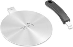 9.45Inch Stainless Steel Induction Cooktop Adapter Plate, Heat Diffuser for Glas